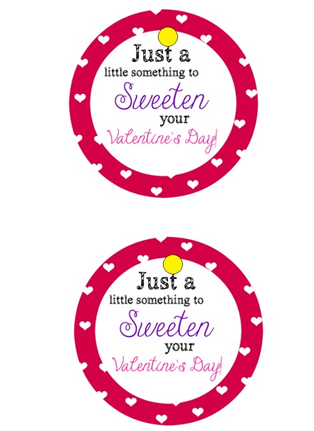 valentines day gift tag template
