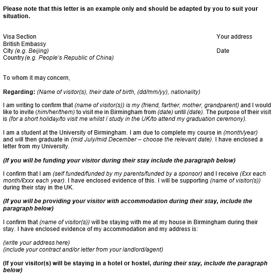 free Immigration letter 9
