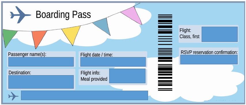 free boarding pass template 6