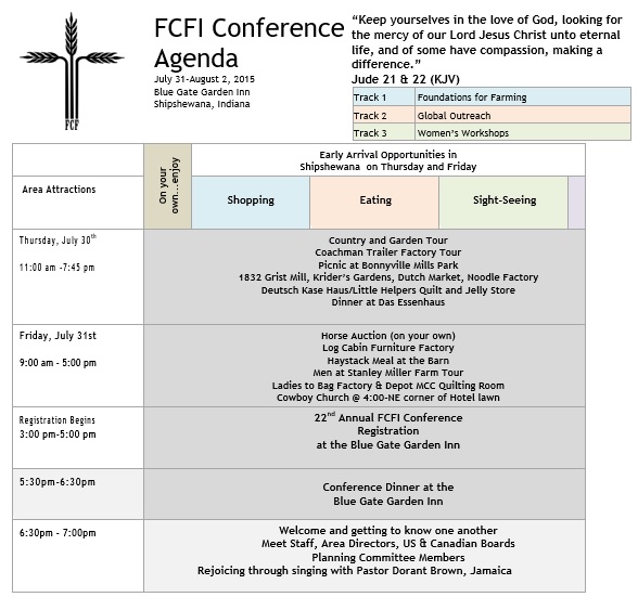 free conference agenda template 2