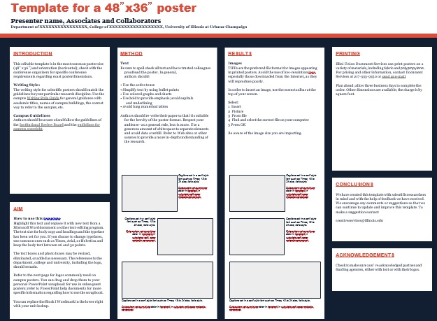 free research poster template 11