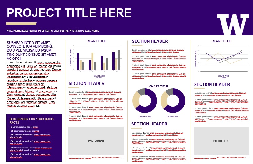 free research poster template 12