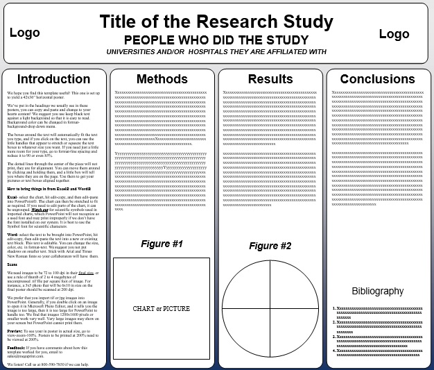 research study poster template
