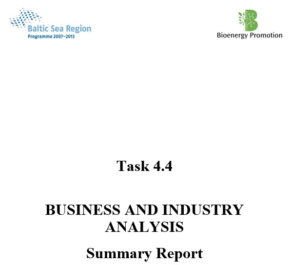 business and industry analysis template
