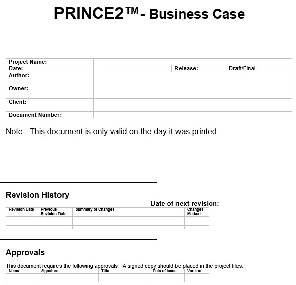 business case example