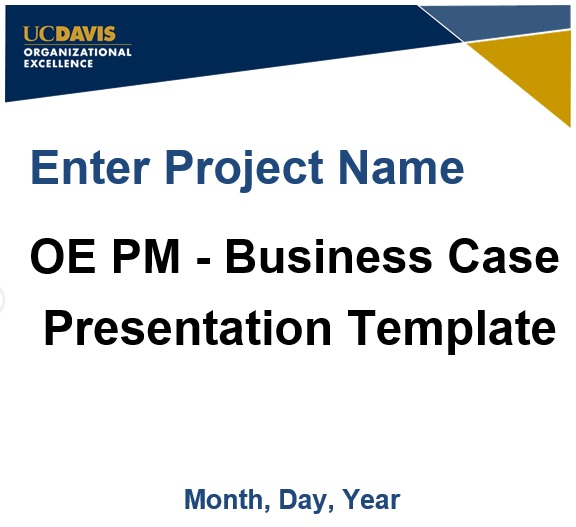 business case presentation template