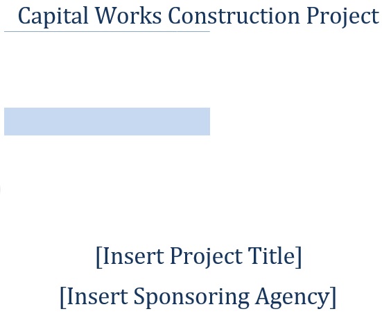 capital works construction project template