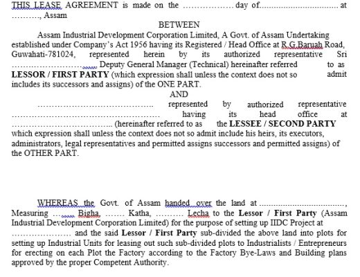 free land lease agreement template 5