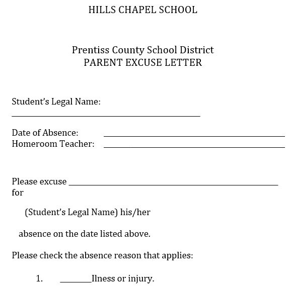20 Free Excuse Letter For School MS Word Best Collections 20-free-excuse-letter-for-school-ms-word-best-collections