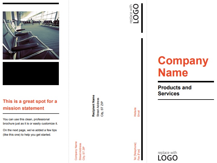 printable brochure template