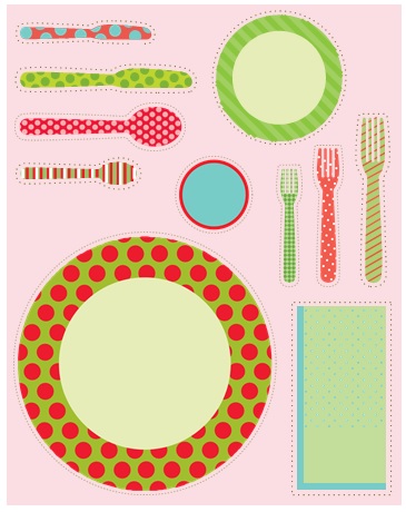 printable place setting template 11