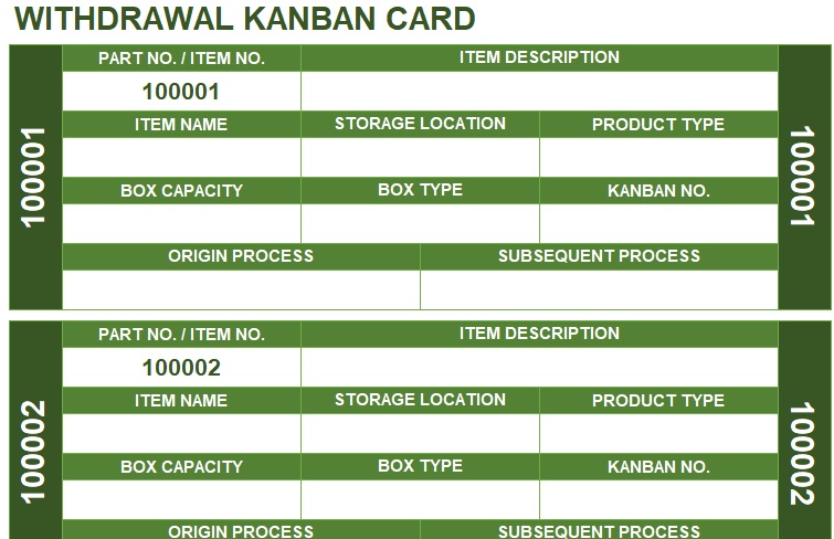 withdrawal kanban card template