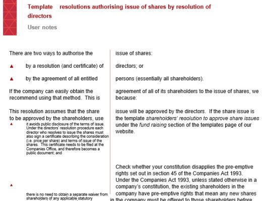 free corporate resolution form 5