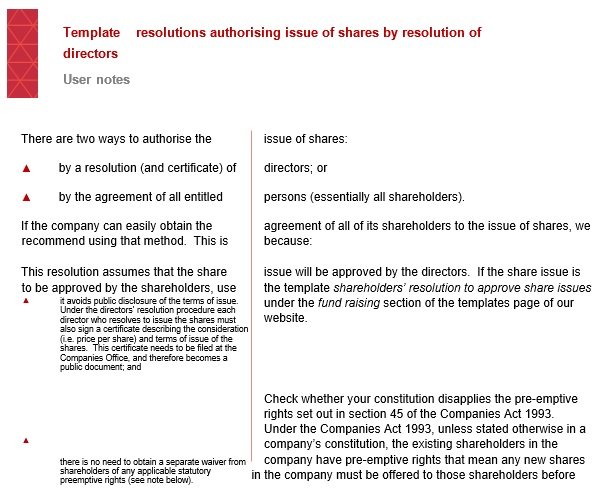 free corporate resolution form 5