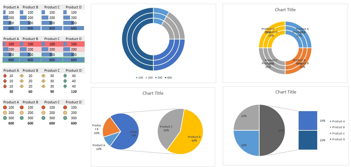 free pie chart template 1