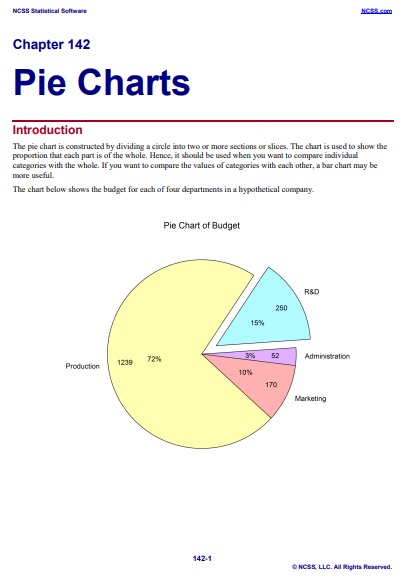 free pie chart template
