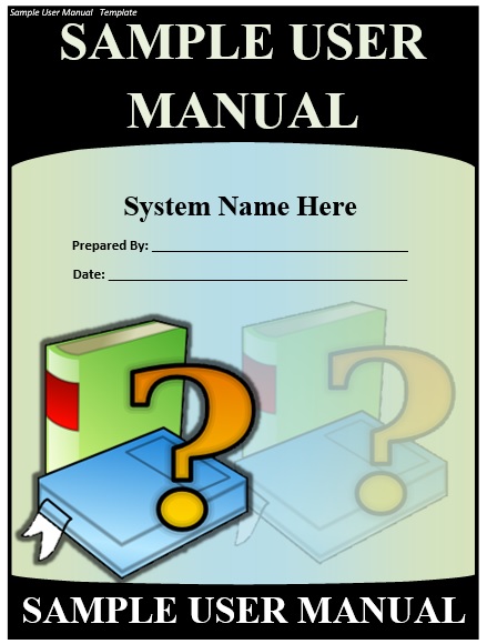 sample user manual template