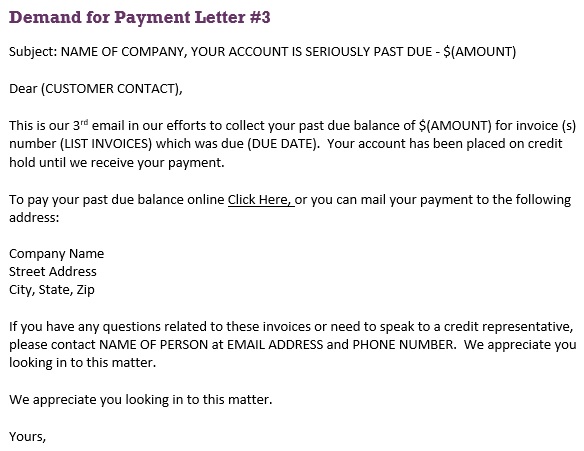 strong demand letter for payment 6