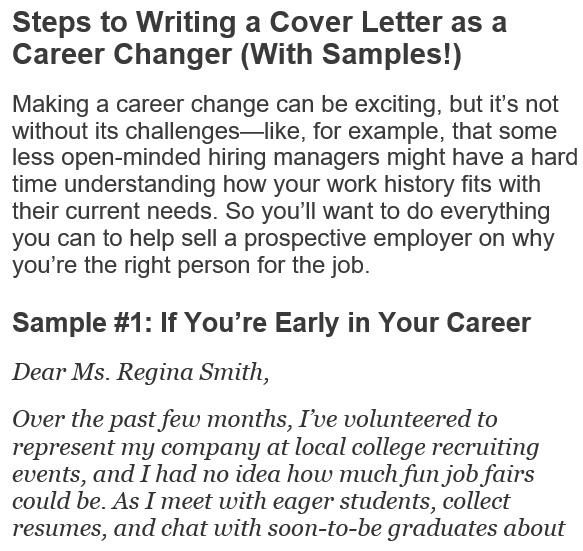 free career change cover letter 4