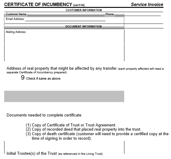 free certificate of incumbency template 7