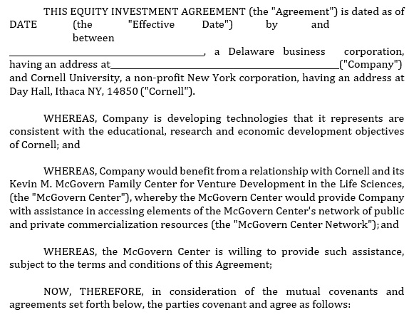 free investment contract template 7