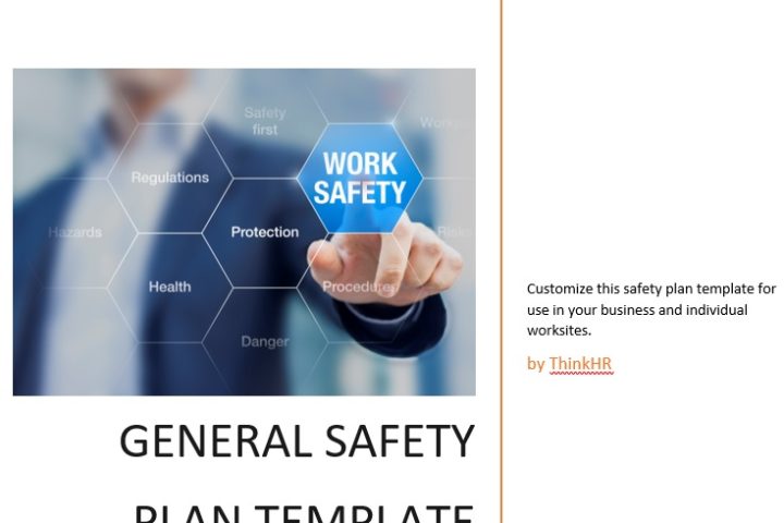 general safety plan template