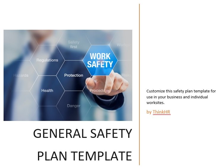 general safety plan template