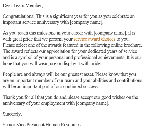 printable employee recognition letter 12