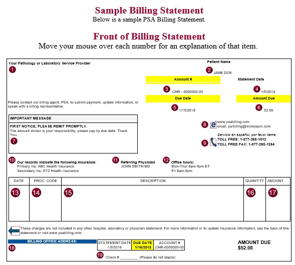 printable billing statement template 2