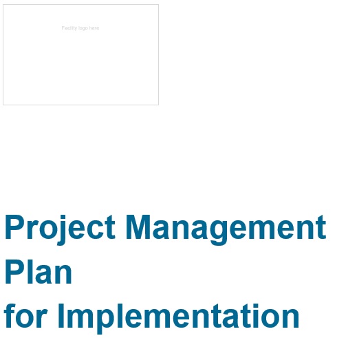 project management plan for implementation