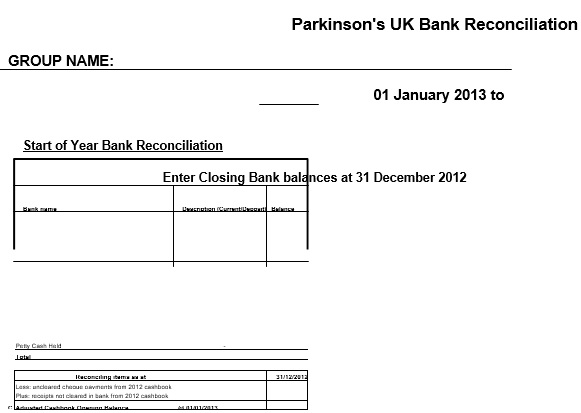 free bank reconciliation template 10