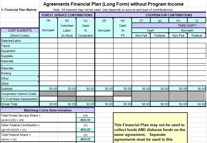 free financial plan template 16