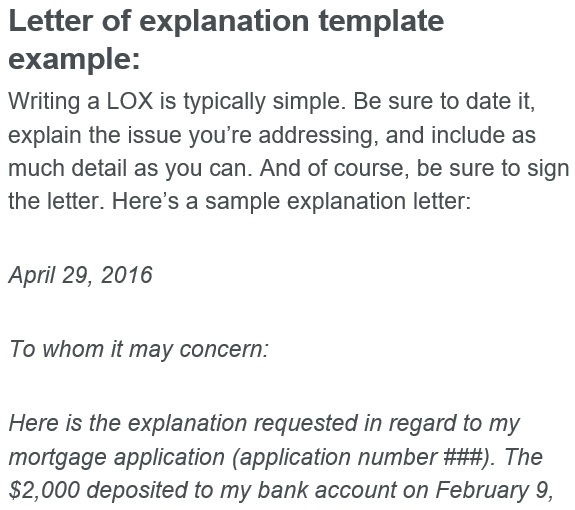 free letter of explanation template 19