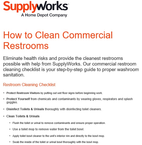 printable bathroom cleaning checklist 3