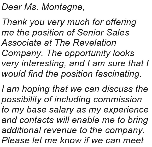 best salary negotiation letter 2