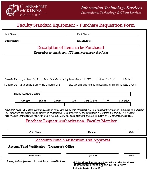 free requisition form template 4