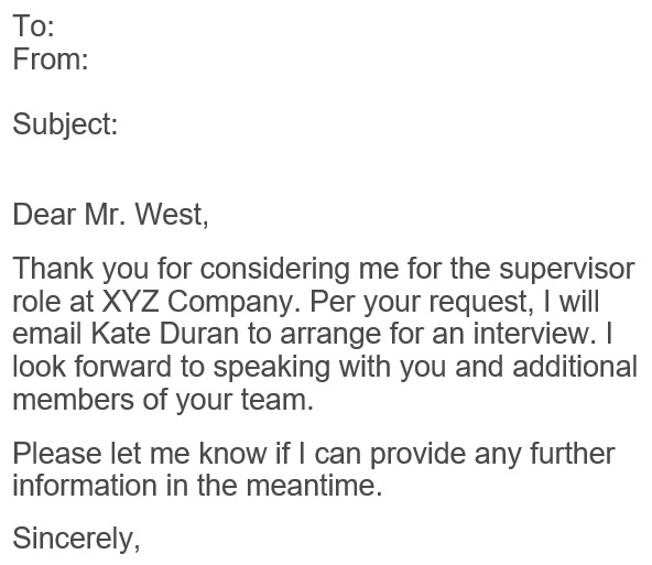 professional interview acceptance email 13