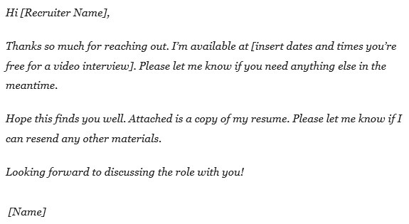 professional interview acceptance email 17