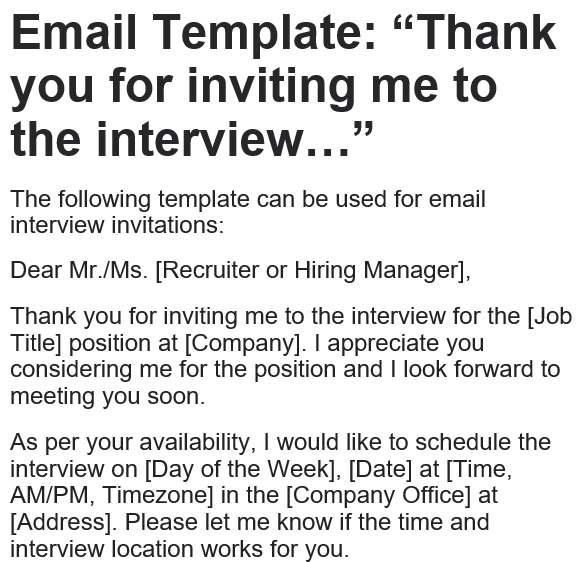 professional interview acceptance email 2