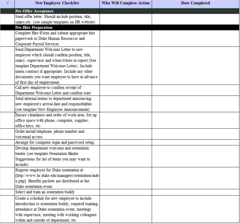 Human Resources Templates
