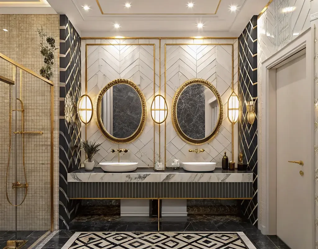 Art Deco Inspired Tile Design