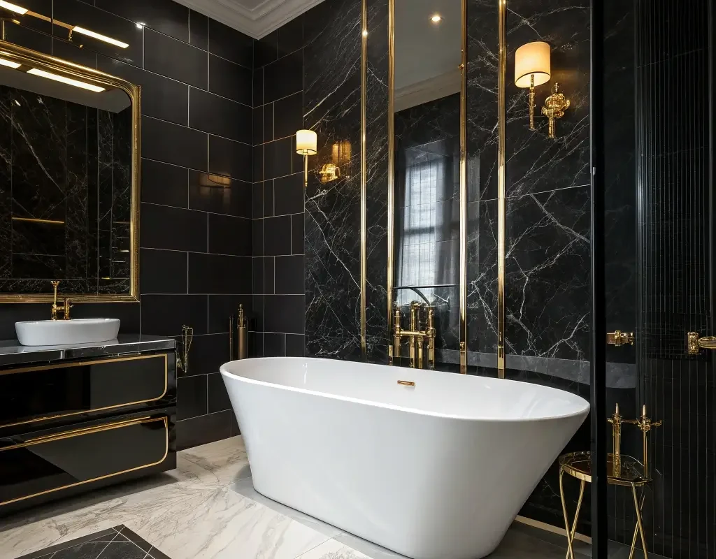 Black Zellige Bold Sophistication