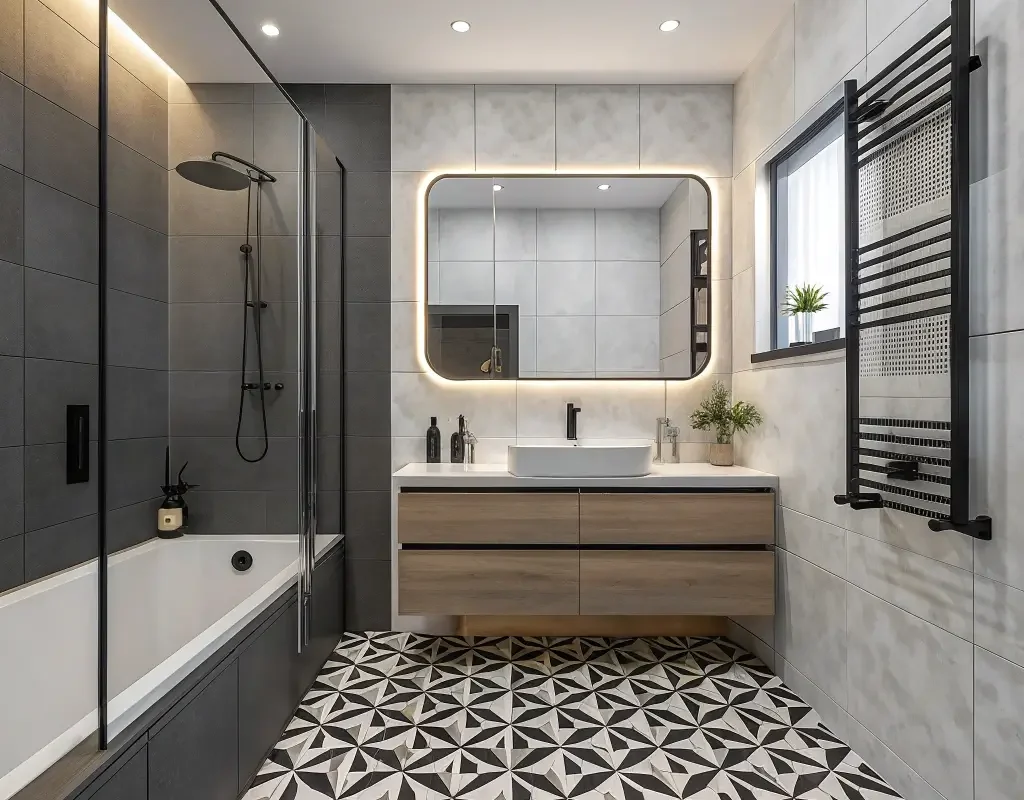 Bold Geometric Tile Patterns