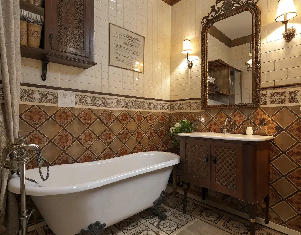 Budget Friendly Brown Bathroom Ideas