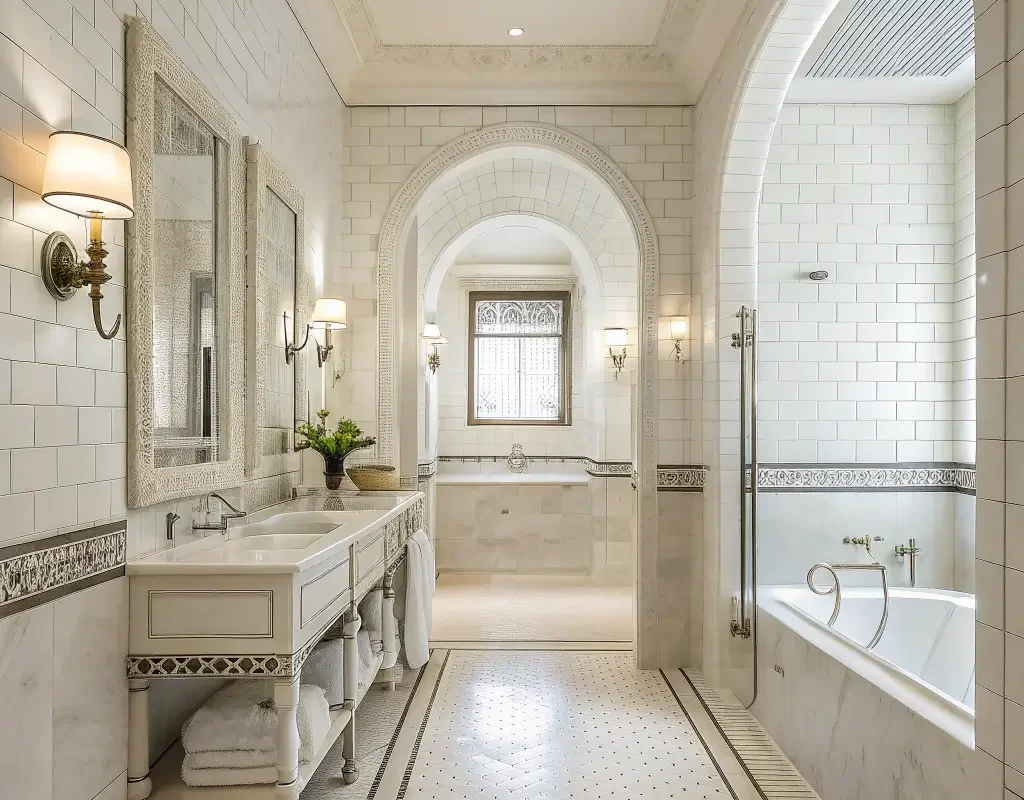 Classic White on White Serenity