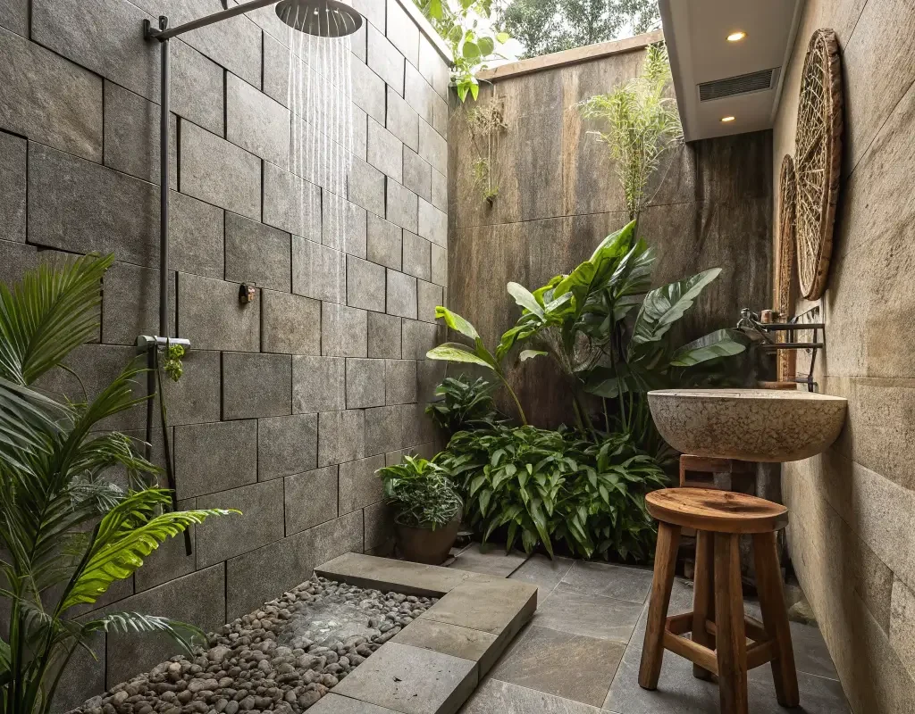 Grey Stone Tiles for a Natural Look