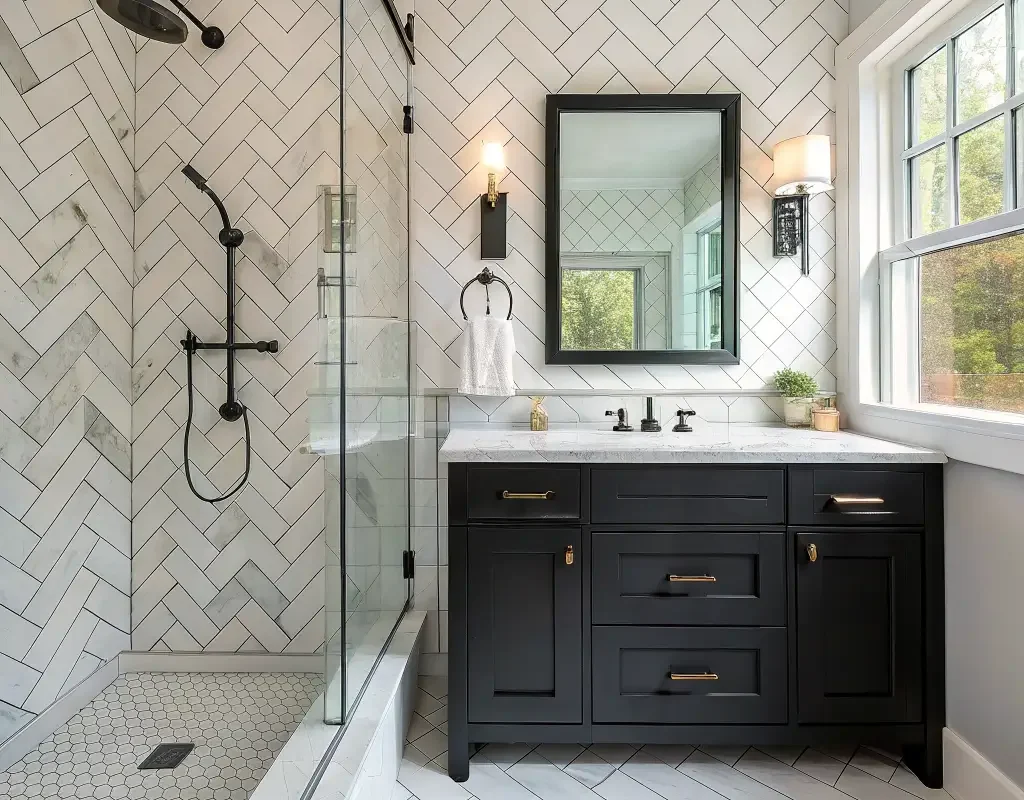 Herringbone Tile Perfection