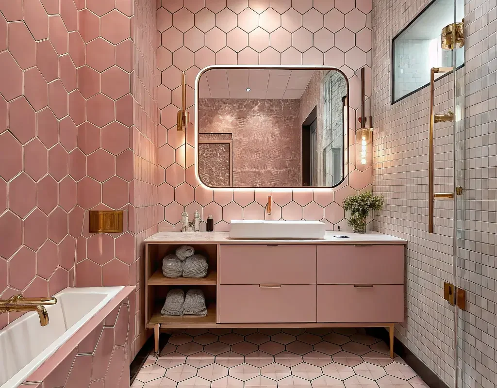 Modern Rose Gold Touch Up