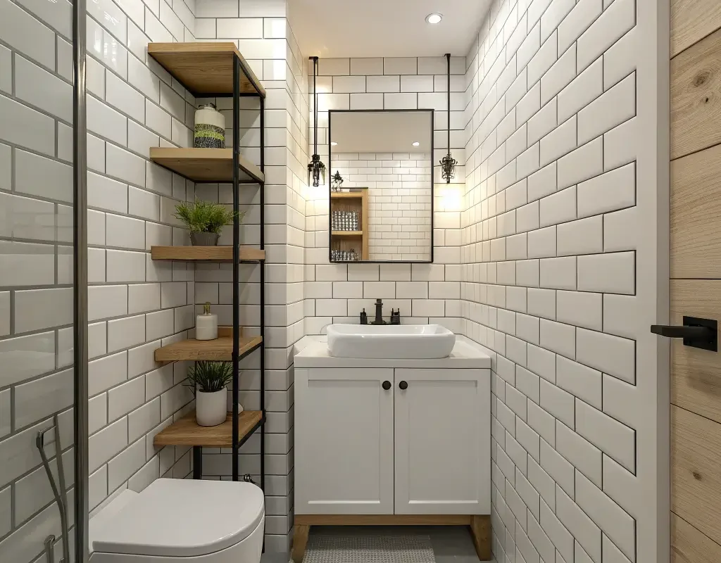 Small Bathroom Subway Tile Hacks