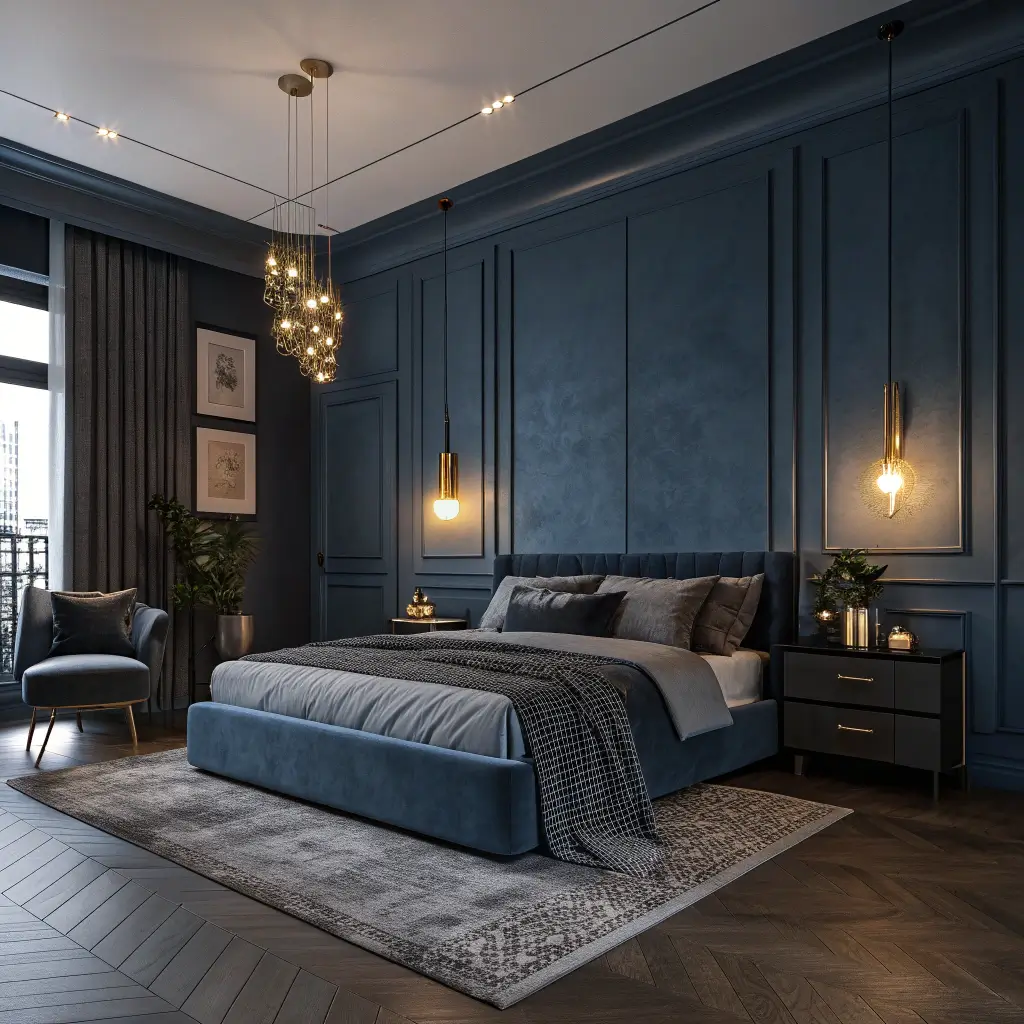 15 Creative Blue Master Bedrooms Decor Ideas for Fresh Looks